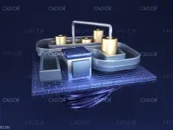 C4D OCTANE能量站创意工程