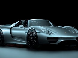 保时捷超跑汽车模型automotive visualization