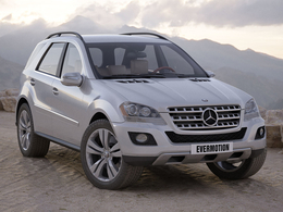 梅赛德斯-奔驰ML汽车C4D模型 Mercedes-Benz ML 500 3D Model