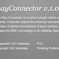C4D R15追踪器插件 rayconnector V.1.0