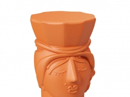 Seletti品牌摩尔人头像女士陶凳3D模型素材下载Terracotta Testa Di Moro Woman Stool