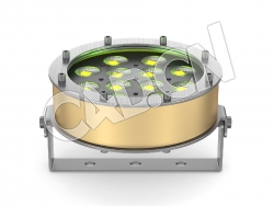 C4D水下灯光设备模型 DTS LED Underwater Helios Bronze 12 FC