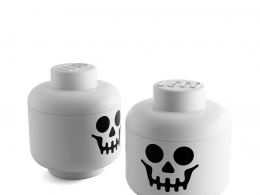 骷髅头储物盒3D模型素材下载Skeleton Storage Head by Lego