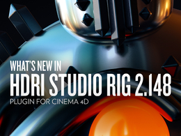 C4D灯光绑定渲染插件 HDRI贴图 GSG Studio Rig 2.148 HDRI Browser 2.146 HDRI Packs