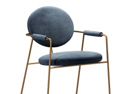 Gemma扶手椅Baxter品牌休闲座椅3D模型素材下载Gemma Armchair by Baxter