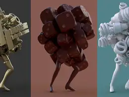 C4D MoGraph & Arnold 动态跟随应用案例