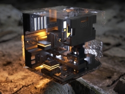 C4D多边形模型布尔插件 TGS MeshBoolean v1.8 For Cinema 4D R17-R25 Win/Mac