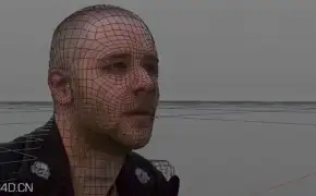 C4D测绘照相机头使用相机的映射和造型工具