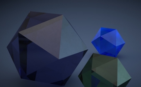35个宝石玻璃C4D材质合集 Gem glass C4D material
