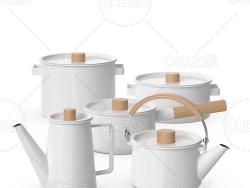 搪瓷厨具套装茶壶煲汤锅 Kaico Enamel kitchenware set