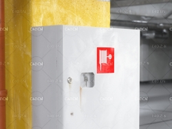 地下车库灭火器盒 Extinguisher box