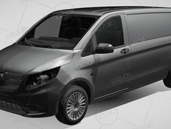 梅赛德斯奔驰旅行车2021款C4D汽车模型下载