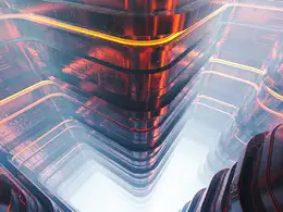C4D实用工程第246季：科幻金属楼层创意C4D工程文件 c4d project