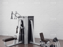 C4D综合训练器家用组合大型多功能健身器材力量器械健身器材