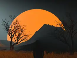 C4D日落黄昏景观创意工程 SUNSET SYMBOLICS
