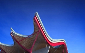机场侯机大厅C4D模型 Airport hall 3D model