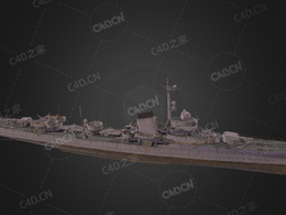 瑞典皇家海军斯科尼号舰船C4D模型下载Skane 3d model