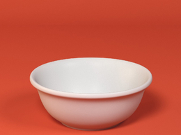 低面卡通餐具碗图标模型bowl