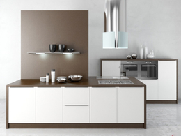 整体厨房厨柜c4d模型Kitchen cabinet - 01