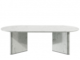 Frieda 大理石咖啡桌客厅茶几3D模型素材下载Frieda Marble Coffee Table by Tommy Fra