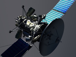 空间站卫星设备C4D模型 satellite 3d model