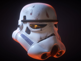 头盔C4D模型 Substance Painter