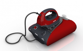 家用电器：电熨斗C4D模型 Electric iron 3D model