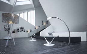 艺术空间3D模型合集（MAX） Evermotion Archmodels Vol.138