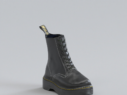 服饰模型：皮靴