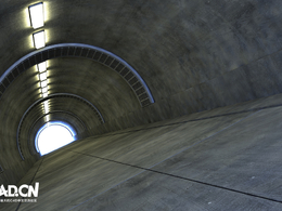 C4D汽车背景 汽车环境 汽车场景 隧道模型 Automobile environment