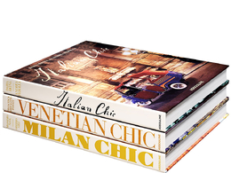 雅致咖啡桌书籍系列3D模型素材下载Chic Coffee Table Books Collection by Assouline