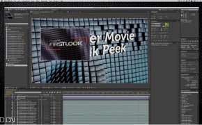 AE/C4D片头制作 Creating Movie Trailer ‘First Look’ Graphics with C4D and AE