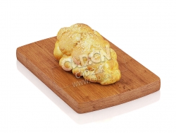 C4D沙拉面包食物模型 Challah bread