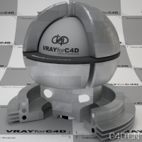 vray for c4d材质：Metall Cladding 001