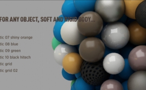 c4d for vray材质合集 RenderKing – Vray Texture Pack v2 for C4D