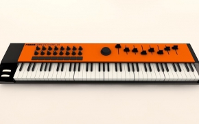 音乐键盘C4D模型 Keyboard