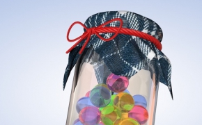 糖果瓶子C4D模型 Candy jar