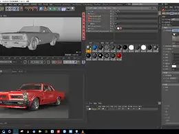 Redshift For C4D汽车材质渲染练习-2