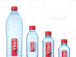矿泉水瓶 Vittel water