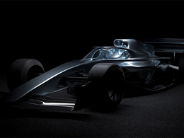 F1赛车c4d模型formula one car subd