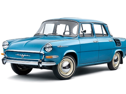 斯柯达1000 MB老爷车C4D模型 Skoda Xpider Coupe