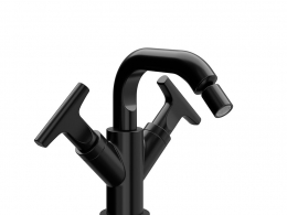 单孔妇洗器龙头卫生间龙头3D模型素材下载Sailing Single-Hole Bidet Mixer by Fantini