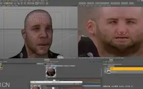 C4D使用摄像机映射纹理到头像上Cinema 4D Tip: Baking Russell Crowe s Head