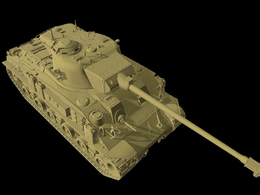 二战德国豹式坦克M50 Supersherman