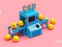 C4D插画模型