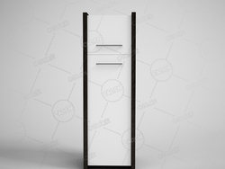 浴室储物柜衣柜卫生间厕所浴室洗手间柜子分层储物收纳C4D模型