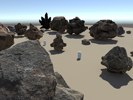 30个石头模型 Cubebrush – Yughues PhotoScanned Rocks