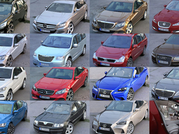 15辆现代豪华汽车3D模型合集 Contemporary cars for Arch viz 3D Model Collection