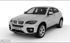 宝马X6模型 3D Model BMW X6 (V-Ray)