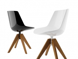 Flow 餐椅现代座椅3D模型素材下载Flow Chair by MDF Italia